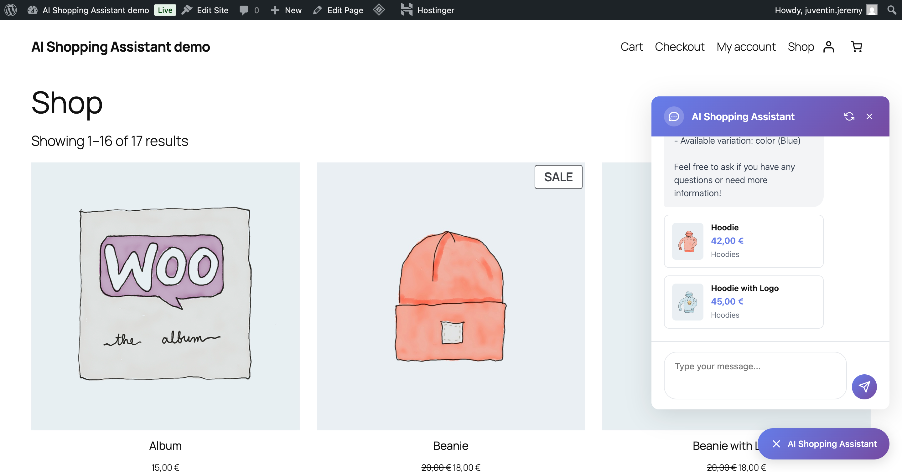 WooCommerce Demo